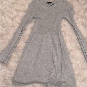 american eagle grey sweater dress